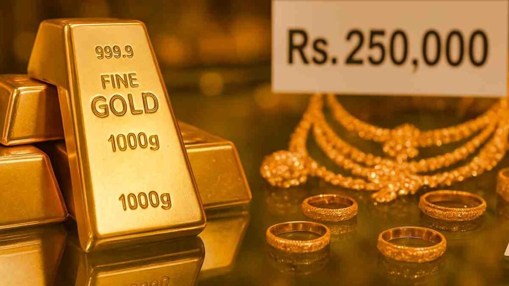 Gold prices in Pakistan