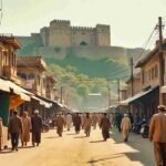 In-depth information about Peshawar city showing modern infrastructure, BRT system, & Bala Hisar Fort in Pakistan