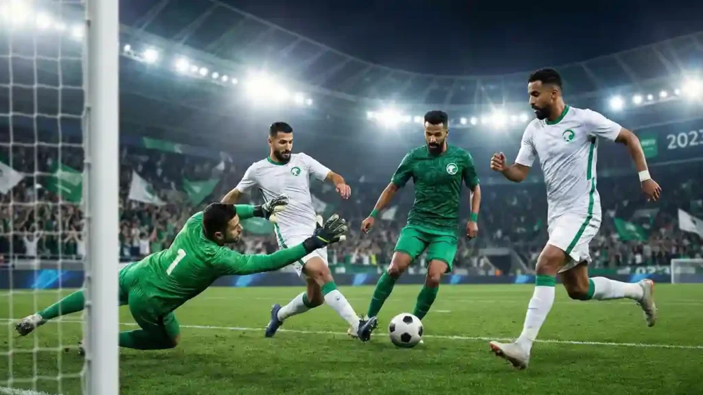 Saudi Arabia national football team and its top players in 2023