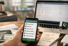 Overseas Pakistani traveler using FIA EMI App Pakistan checklist with passport, NICOP and travel documents before flying in 2026